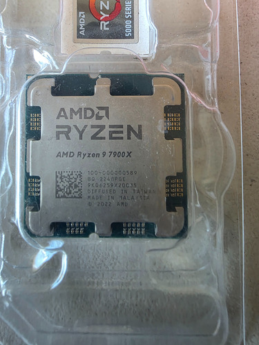 Procesador Amd Ryzen 9 7900x 5.6ghz 12c Am5 100-100000589wof (Usado)