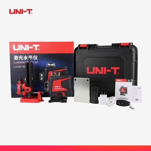 Imagen 4 de 9 de Nivel Láser 360 Grados Uni-t Lm576ld / 16 Lineas / 4 Planos
