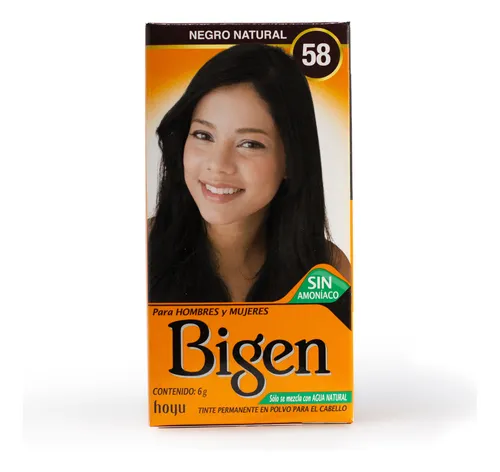 Tinte Bigen N°58 Negro Natural