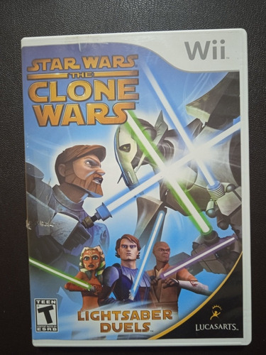 Star Wars The Clone Wars Lightsaber Duels - Nintendo Wii