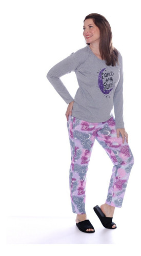 Imagen 6 de 8 de Pijama Mujer Invierno Art 623