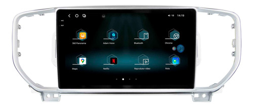 Multimidia Aikon Fóton G3 Sportage 2017 A 2019 12+256gb 9p