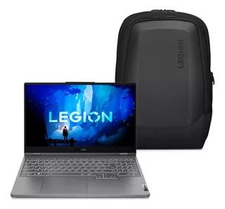 Kit Notebook Gamer Legion 5i I7 Rtx3060 W11+mochila Gamer