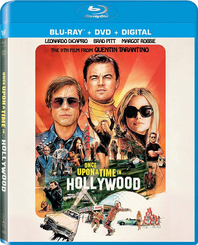 Blu-Ray + DVD Once Upon A Time In Hollywood / De Quentin Tarantino