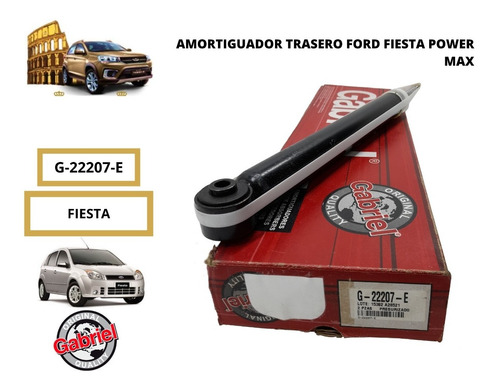 Amortiguador Trasero Ford Fiesta Power Max