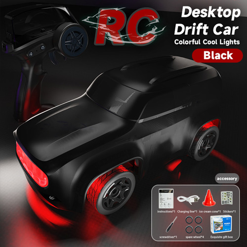 Maqueta De Coche Rc Drift A Escala 1/64, 2,4 Ghz, Modelo De