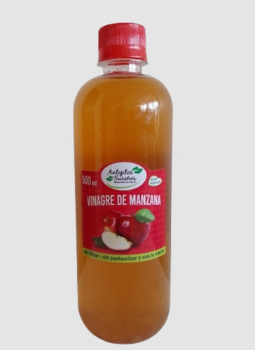 Vinagre De Manzana Orgánico 500 Ml 