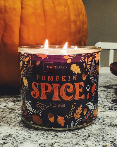 Vela Aromática Diseño Otoño Ed. Ltda. Pumpkin Spice 396g Imp