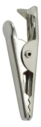 Bnafes Pinzas De Cocodrilo De 1.378 In, Color Plateado, 40 U