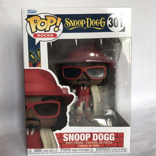 Funko Pop Rocks Snoop Dogg Hip-hop 301
