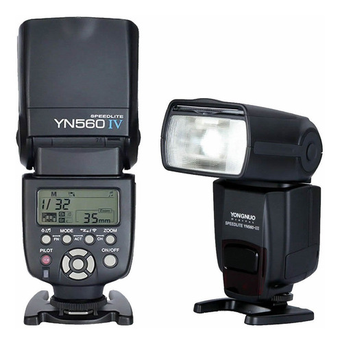 Flash Yongnuo Yn560iv Camara Flash Lcd Display Xt-670