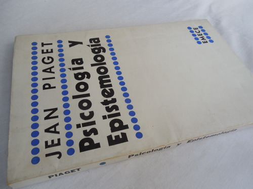  Psicología Y Epistemología Jean Piaget