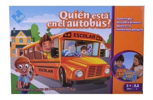 Juego De Mesa Quien Esta En El Autobús?  El Duende Azul