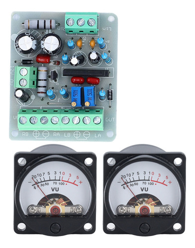 . Placa De Controlador Vu Db Meter, Tipo Puntero Vu,
