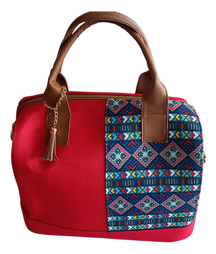 Bolsa Para Mujer Dama Artesanal Moda Mexicana,roja