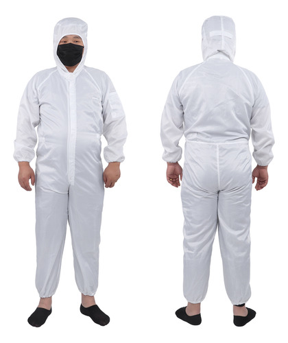 Overol Protector Hazmat De Poliéster Resistente A La Electri