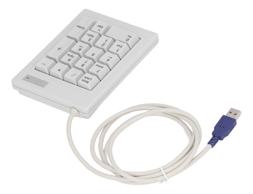 Teclado Numérico Mecânico, 17 Teclas, Ação Linear, Usb, Com