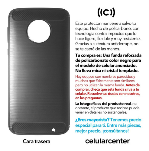Funda Para Moto G6 Plus Motorola G6+ Case Protector Cover