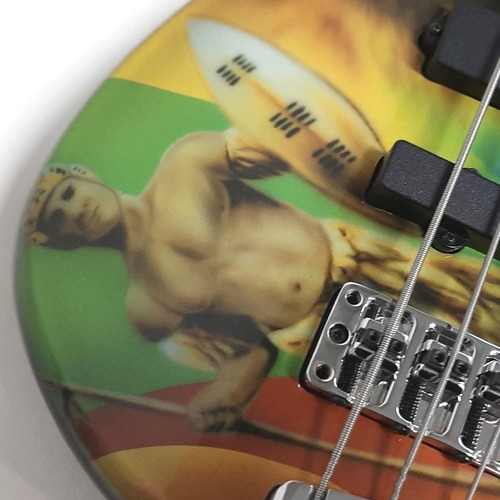 Imagen 4 de 8 de Bajo Eléctrico Warwick T.m Stevens 4 Multicolor
