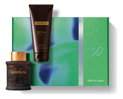Perfume Uomini Kit Presente Para Homem Masculino (3 Itens)