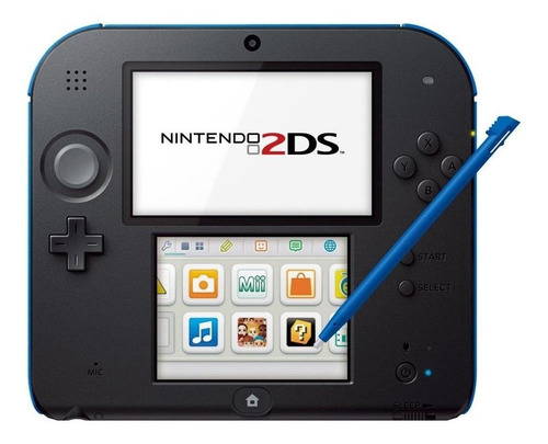 Nintendo 2DS Mario Kart 7 Bundle azul/preto