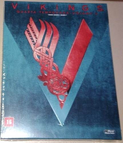 Blu-ray Vikings - 4ª Temporada - Vol. 2 (3 Discos) - Lacrado