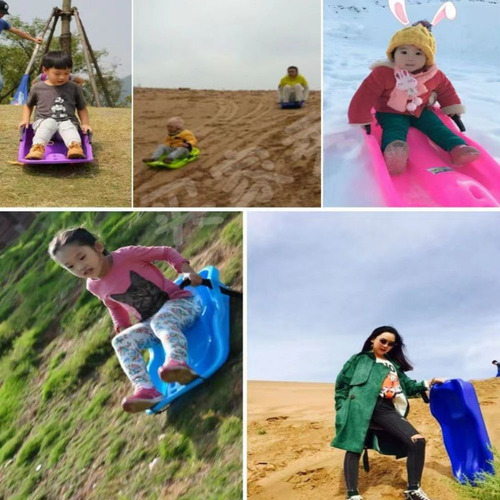 Pack X3 Trineo Para Nieve Con Frenos Para Adultos Niños