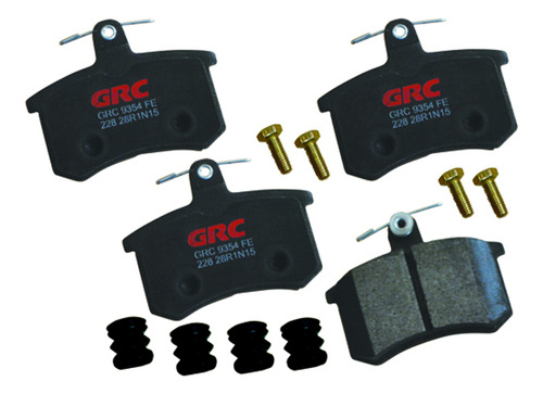 Balatas Traseras Audi 90 1988-1989-1990-1991-1992-1993 Grc-s