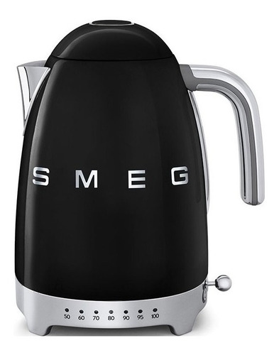 Pava eléctrica Smeg KLF02 50's Retro Style negra 220V - 240V 1.7L