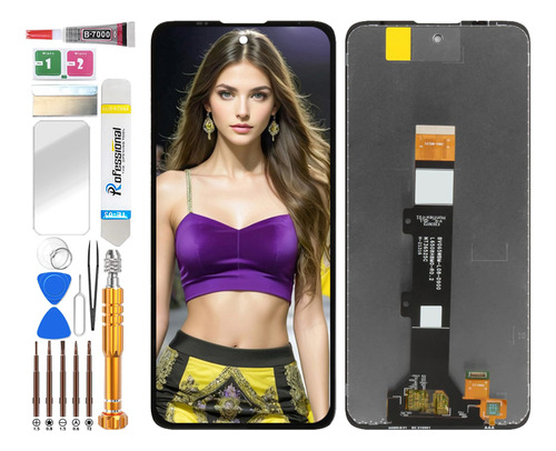 Zahin Pantalla Táctil Lcd Para Moto E40 E30 Xt2159-1 Xt2158 Xt2159