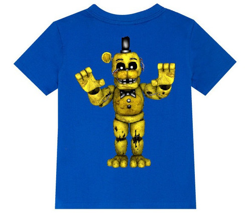 Polera Color Algodón 100% Niños Freddy Golden Fnat