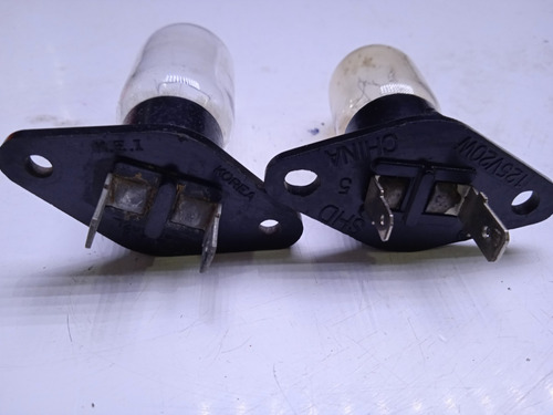 Lote De 3 Focos Horno De Microondas 20 Y 25 W Varios Modelos (Usado)