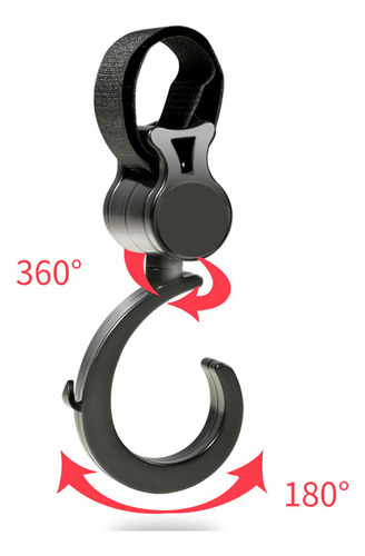 Gancho Para Cochecito De Bebé, 2 Piezas De Accesorios, Clips