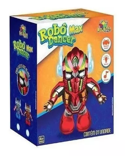 Robo Dançarino Infantil Dance Brinquedo Com Luz Som