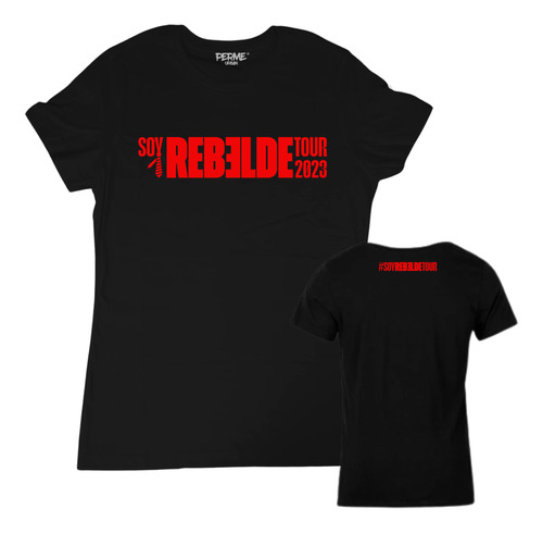 Playera Rbd / Rebelde Tour Perme Urban - Mod Varios 