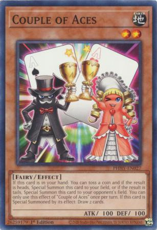 Yugioh! Couple Of Aces - Phhy (común) 