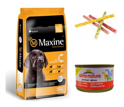 Ración Maxine Cachorros 21kg+regalo+envío