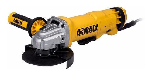 Miniesmeriladora Angular Dewalt 4 1/2 11000rpm Color Amarillo Frecuencia 50 Hz/60 Hz