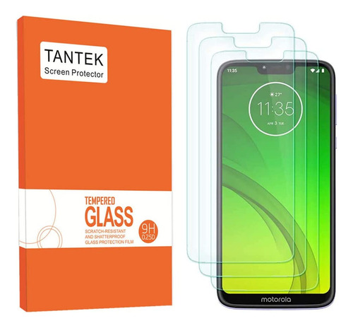 Tantek - Protector De Pantalla Para Motorola Moto G7 Power D