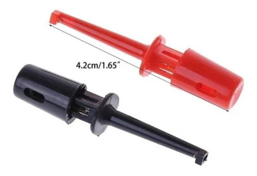 Imagen 3 de 3 de Kit X5 Conectores Ganchos Hook Gancho Multimetro