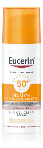 Protector Solar Eucerin Pigment Control Tinted Facial Claro