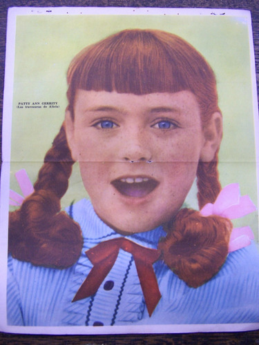 Imagen 1 de 3 de Poster Tv * Las Travesuras De Alicia * Patty Gerrity * 1961