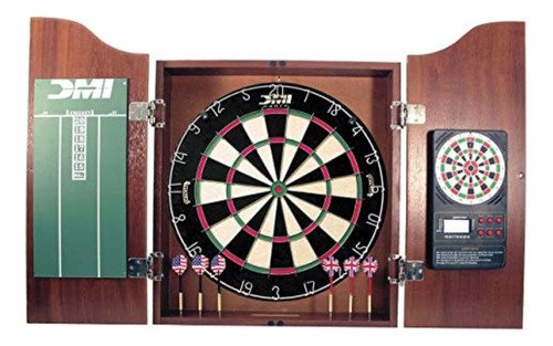 Dmi Sports Deluxe Dartboard Cabinet Set