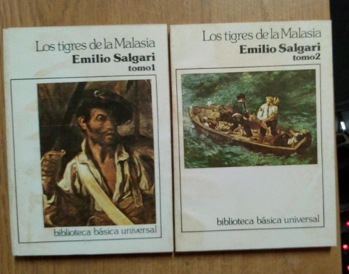 E. Salgari / Los Tigres De La Malasia 2 Tomos / Bb Universal