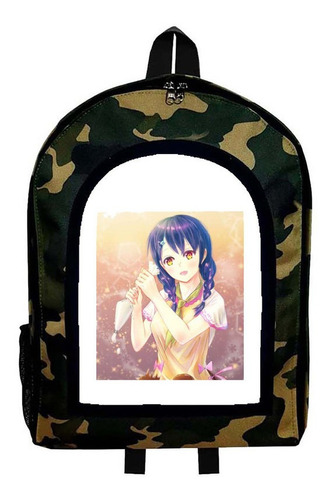 Mochila Camuflada Food Wars Shokugeki No Soma Mod Aar94