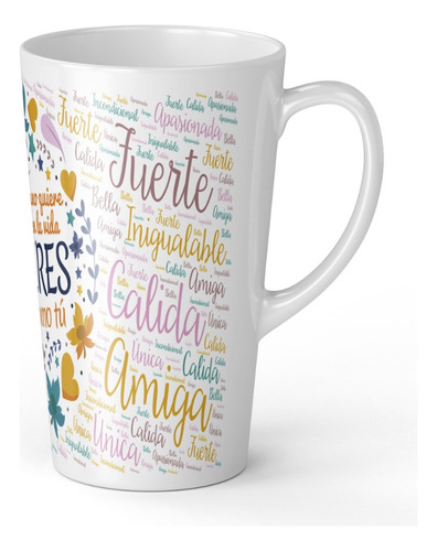 Taza Tazon Mug Mujer - 17 Onzas Conica