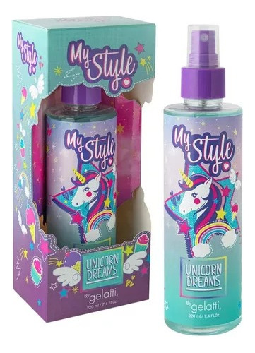 Colonia Niñas Unicorn Dreams My Style 220ml Unicornio By Gel