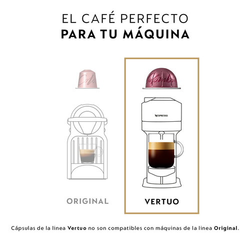 Cafetera Nespresso Vertuo Pop Blanca Color Blanco