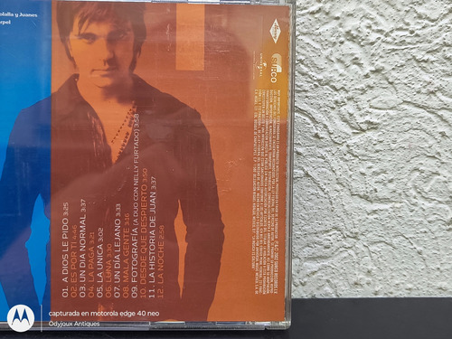 Cd Juanes - Un Día Normal Surco Records 2002 México Original (Usado)