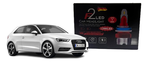 Luces Cree Led 24.000lm F2 Audi A3 (instalación)